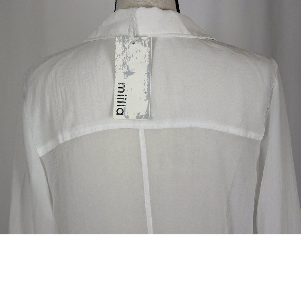 NWT Miilla White Sheer Swimsuit Coverup Med/Large - Picture 7 of 9